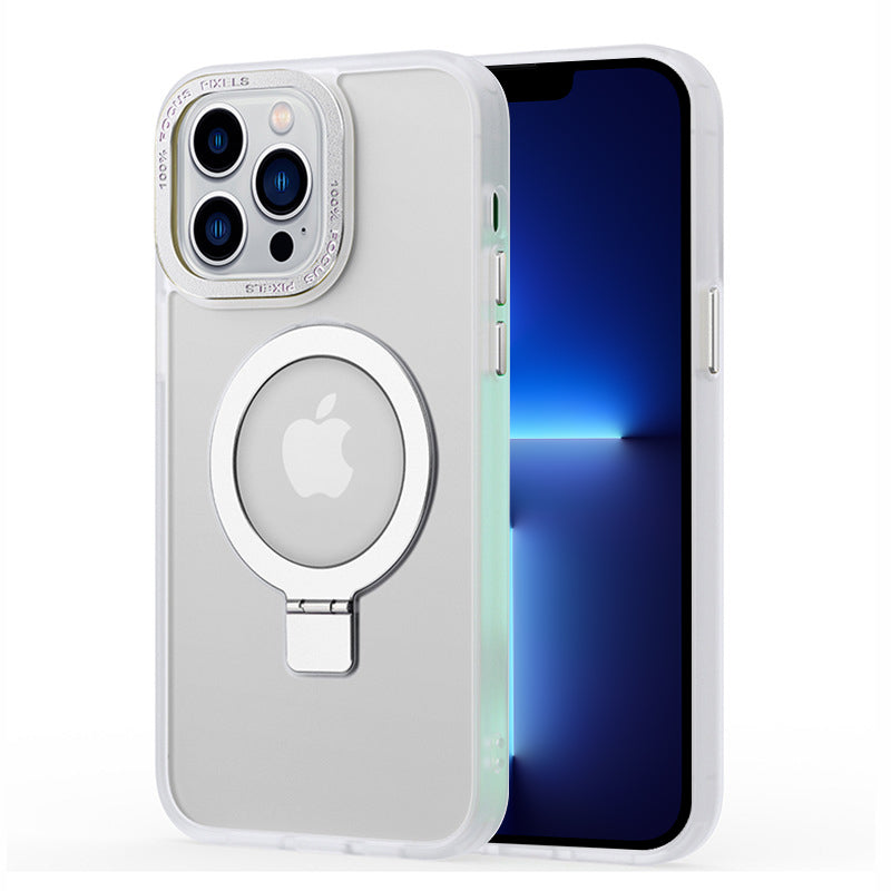 For iPhone 13 Pro TPU PC Kickstand Matte Case Magnetic Phone Cover Compatible with MagSafe For iPhone 13 Pro TPU PC Kickstand Matte Case Magnetic Phone Cover Compatible with MagSafe